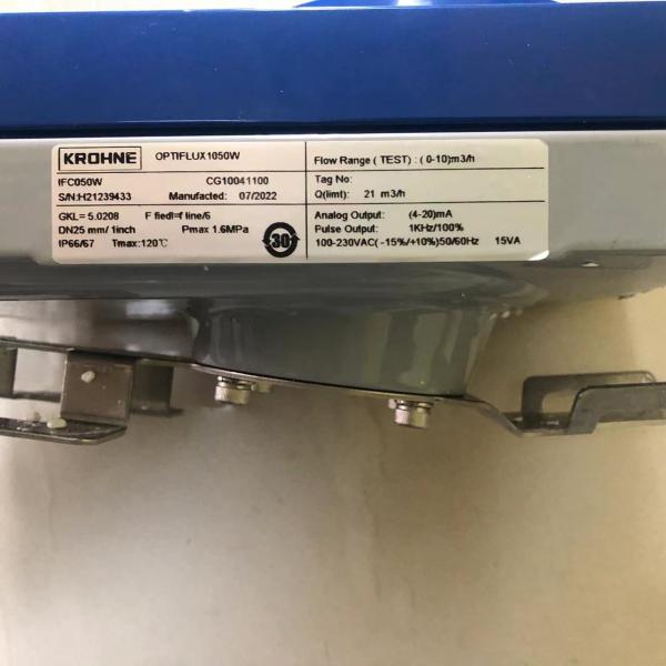 Quality Krohne IFC050W Electromagnetic Flowmeter Split Water Flow Meter for sale