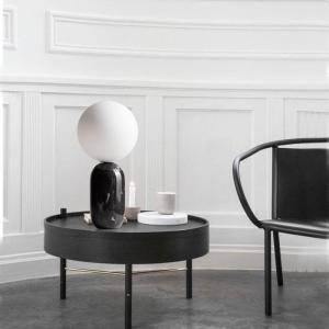 China E27 White Black Marble Base Table Lamp 3000k To 6500K For Home Hotel on sale