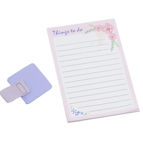 Quality Custom Logo Paper Sticky Notes Mini Magnetic Notepad For Girls for sale