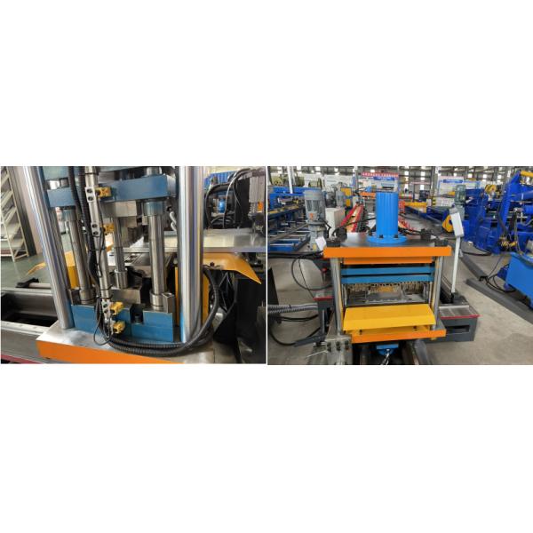 Metal Supermarket Shelf Back Panel Profile Making Machine