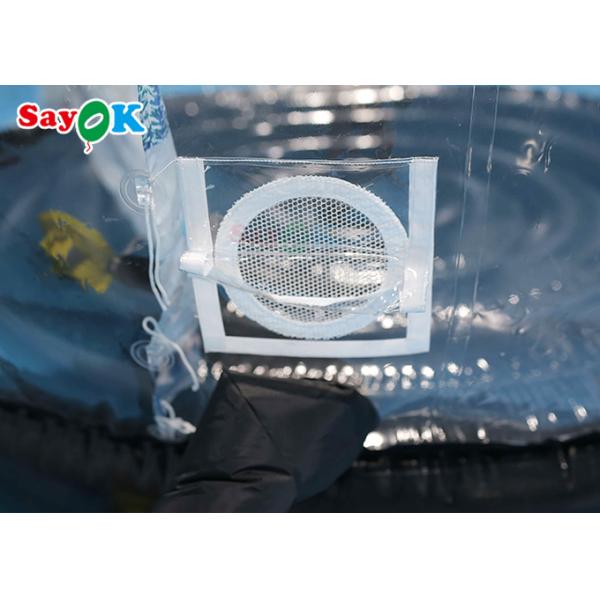 Giant Ball Inflatable Christmas Decoration Oxford Cloth For Parks Backyard