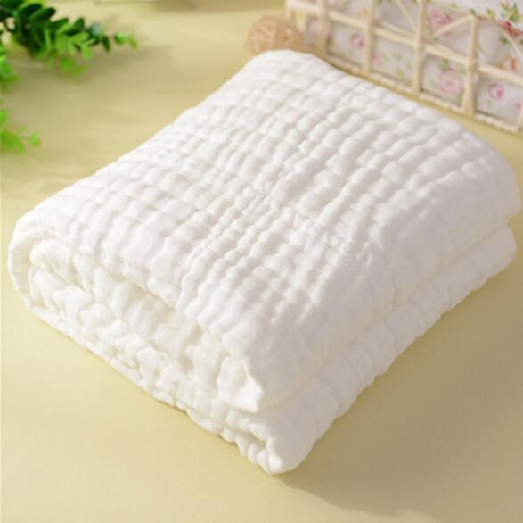 110x115cm 6 layer Washing Medical 100% Cotton Baby Gauze Bath Towel Wholesale China Factory