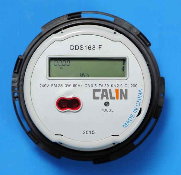 Quality Socket Type Single Phase Electric Meter Ansi Standard Electric Prepayment Meter for sale
