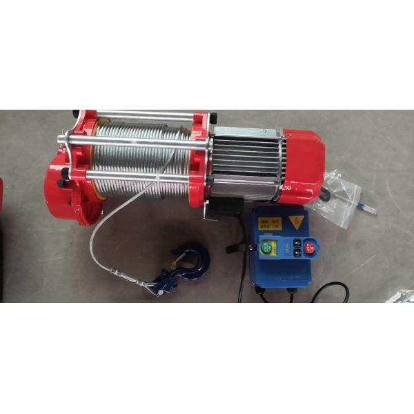 Single Phase Pulling 100m Electric Wire Rope Winch KCD Type