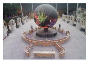 RGB Creative LED Display Screen IP43 LED Ball Display SMD1515