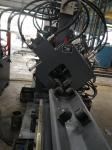 High speed CNC Angle Punching Machine Line with Single Blade Cutting Model