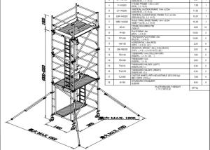 China Stable Steel Scaffolding Systems Aluminum Mobile Lightweight Scaffold Tower on sale