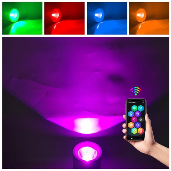 WiFi Intelligent Christmas atmosphere lights Multi-mode Colorful Easy To Install LED Down Lights