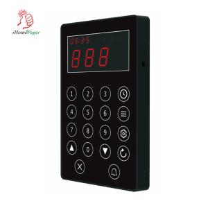 Wholesale Wireless 433.93Mhz black touch numeric keyboard transmitter of calling system from china suppliers