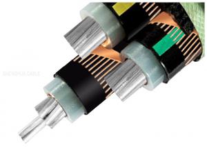 Medium Voltage 26/35kV AL/XLPE/CTS/PVC with stranded Aluminum Conductor Rigid Signle Core or Three Core