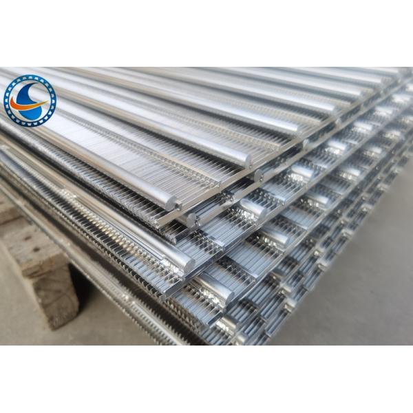 500um Aisi 304 Slot Wedge Wire Screen Panels For Filtration