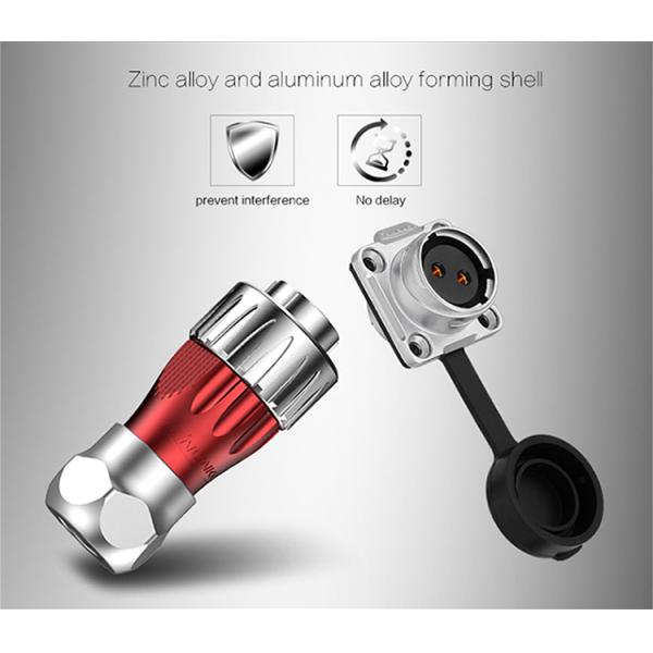 CNLINKO DH24 2 3 4 5 7 9 12 Pin Power Connector IP68 Waterproof Connector