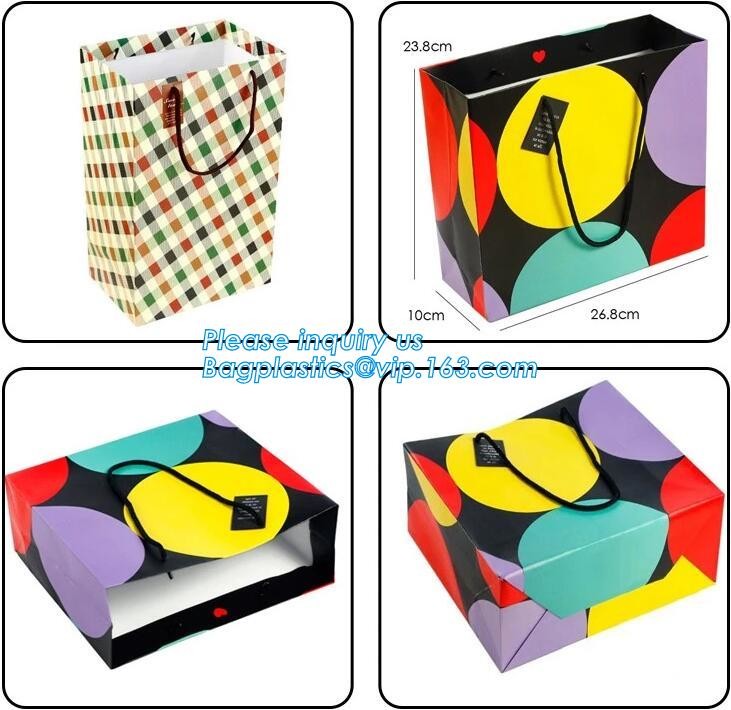 Foldable Custom Printed Gift Paper Bag Recycled Paper Bag Luxury,Promotional Printed Gift Paper Bag,Printed Gift Bag Pap