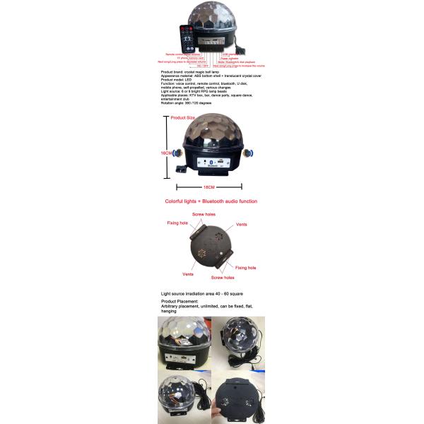 Backyard Inflatable Night Club Tent With Disco Light 5.5x4.9x4.3mH