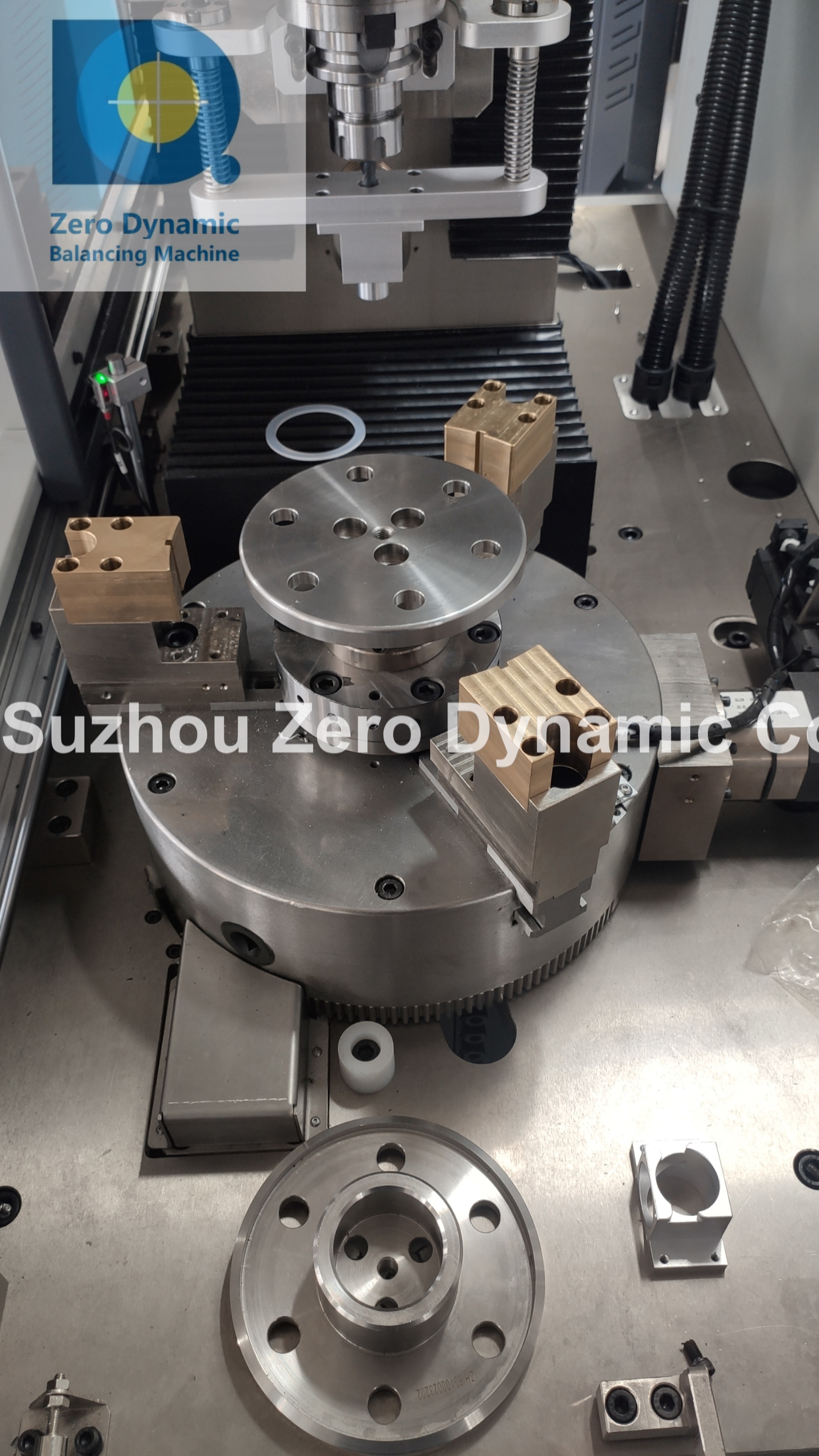 Pulley, Flywheel, Gear Balancing Machine Vertical Automatic Drilling Correction Balancer