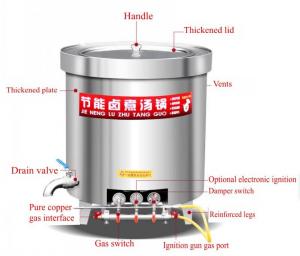 Wholesale Best Sell Cooking Pots Hot Pot Steam Pot from china suppliers