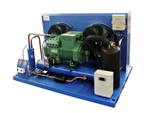 Wholesale Meat Cold Storage Use Low Temperature Condensing Unit , R404a, With Air Cooled Condenser, Digital Thermostat from china suppliers
