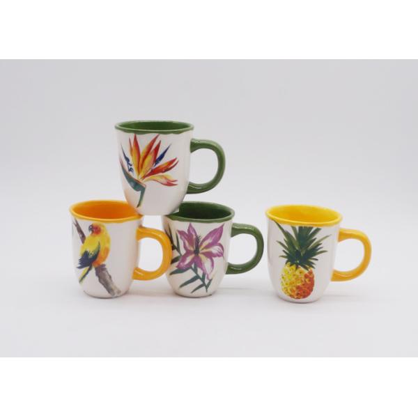 Ceramic 2D Pineapple Serving Bowl Dishwasher Safe For Salad