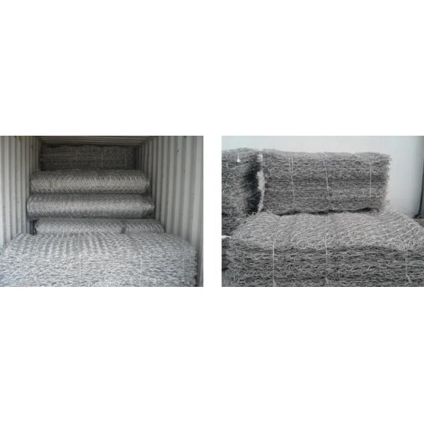 Stone Retaining 10x12cm Gabion Wire Mesh 5mm Gabion Baskets