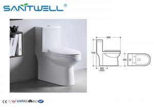 China Chaozhou Ppopular Styles Ceramic Siphonic  WC SWS81511 , siphonic one piece toilet White Color on sale