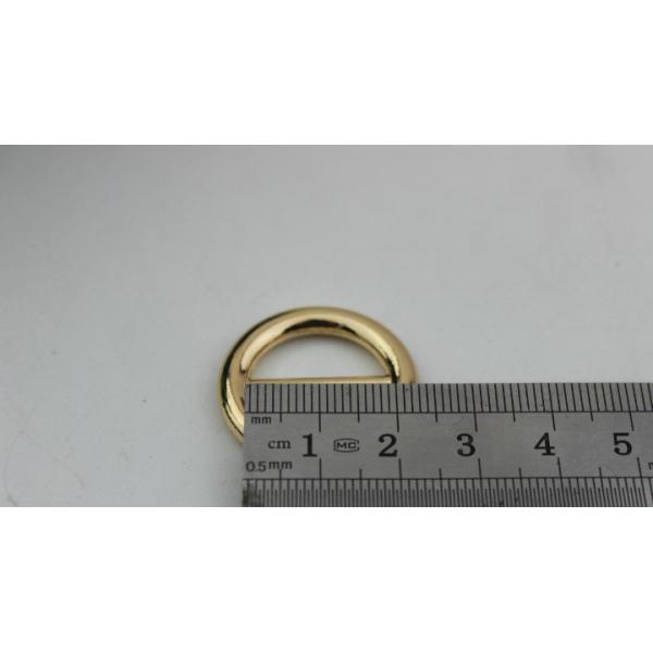 Bag hardware accessories manufacturer 25 mm / 20 mm gold metal adjustable buckle for handbag/garment