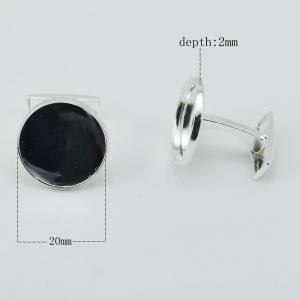 Wholesale High quality 20mm Cufflinks can be customized logo/brass cufflink from china suppliers