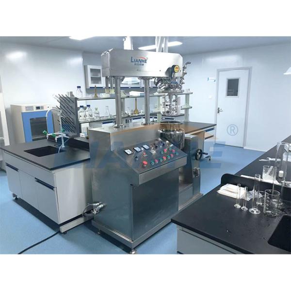 Quality 3 Layers Lab Emulsion Mixer Machine For Cream 10L SUS316L Material for sale