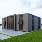 china suppliers custom 20ft 40ft expandable foldable container house prefab