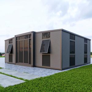 Wholesale Custom Luxury Foldable Prefabricated Container House Expandable Prefab Homes from china suppliers