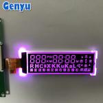 COG Segment LCD Display TN Negative 20pin FPC RGB Color Backlight For Stopwatch