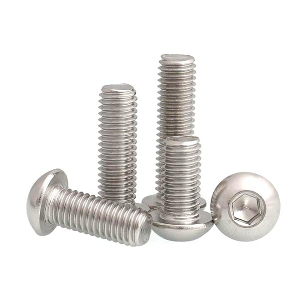 Button Head Socket Cap Screw (BHSCS) Grade 4.8/8.8/10.9/12.9 Half Round Head Cap Socket Screw