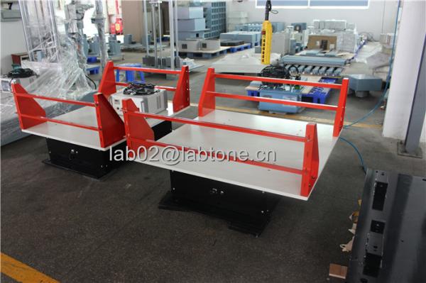 Circular Synchronous Mechanical Shaker Table With Handheld Controller For