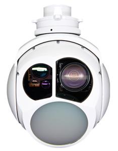 Drone Tracking Rotary Optoelectronic Pod With Two Axis Gyro Stabilized Platform