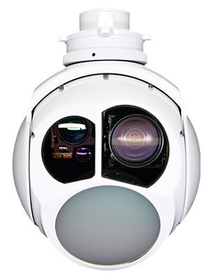 Quality Drone Tracking Rotary Optoelectronic Pod With Two Axis Gyro Stabilized Platform for sale