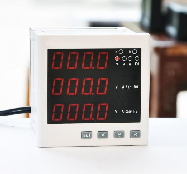 Quality Rs485 Output Digital Multifunction Meter Three Phase Iso9001 Certificate for sale
