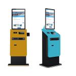 Customizable Touchscreen Crypto Kiosk Currency ATM Machine For Currency Exchange