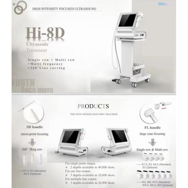High Precision 12D Hifu Skin Tightening Machine For Facial And Body Beauty