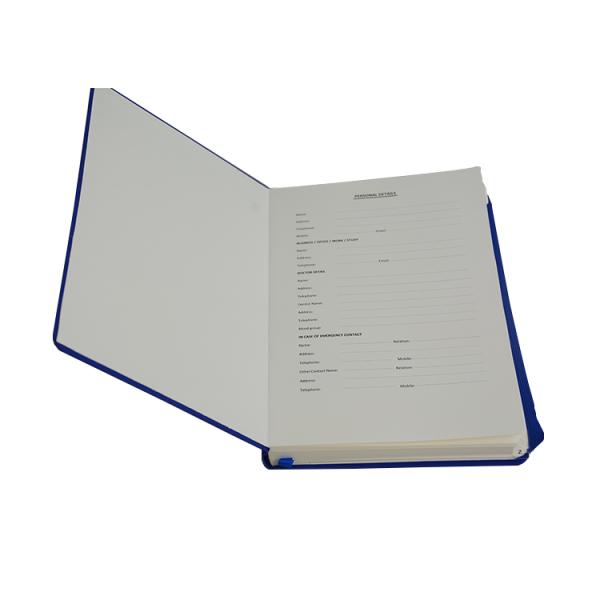 Promotional A5 Notebook Printing 200p 100 Sheets Natural Ivory Paper