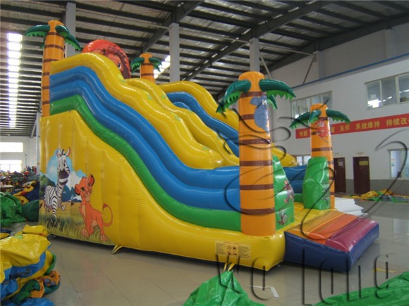 high quality cheap inflatable slide for kids