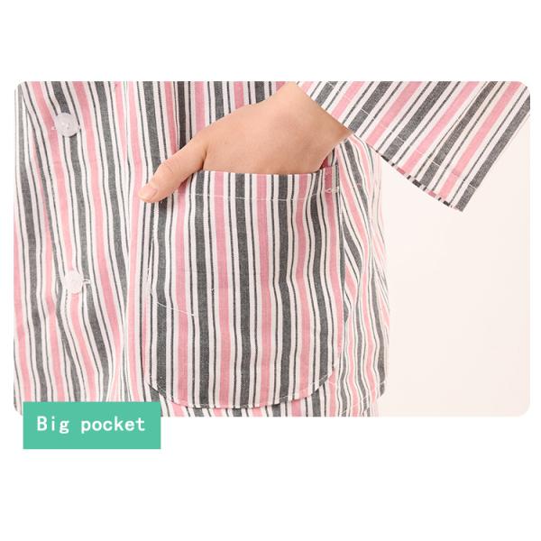 S-XL Polycotton Reusable Patient Uniform Anti Static