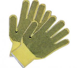 Wholesale Double Sides PVC Dotted Hand Protection Gloves Cotton Knit Work Gloves from china suppliers