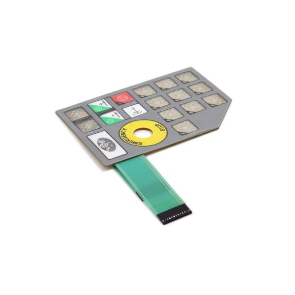 Premium Quality Pocket Structure Label Insertable Membrane Switch with Low Loop Resistance (VTMS00476)