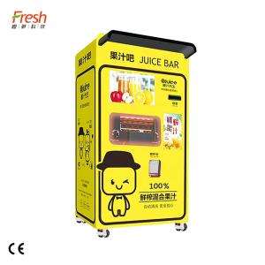 Wholesale Medium Automated Juice Vending Machine With Coin And Bill Acceptor Payment System from china suppliers
