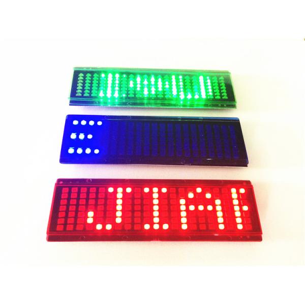 LED programentable message led T-shirt light up neutral advertising tshirt for men and women flashing party's tshirt