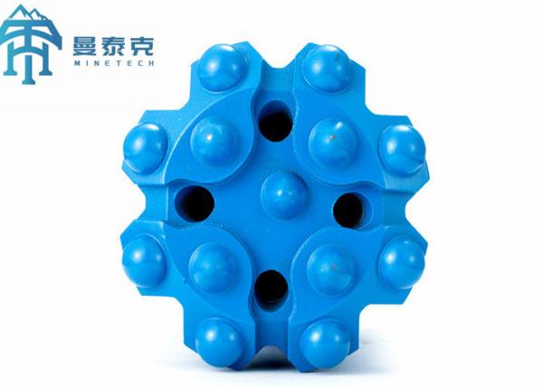 Quality Rock Drill / Coal Mining Thread Button Bit T45 76mm SSR28 for sale