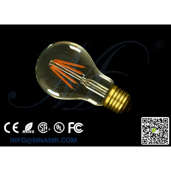 High Quality A19 A21 A23 LED Edison Bulb 2W 4W 6W 8W Glass Shade Gold Standard E26 Lamp Base