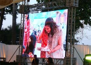 China P6 Outdoor Full Color Led Display Board , Stage Backdrop Giant Led Screen Wide View Angle on sale