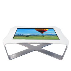 Dining Hall Interactive Multi Touch Screen Directory Waterproof Information Kiosk