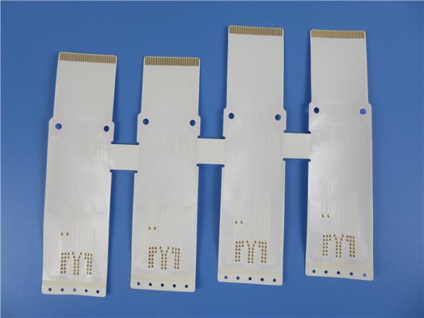 Quality Flexible Printed Circuit FPC on PET with White Solder Mask for sale