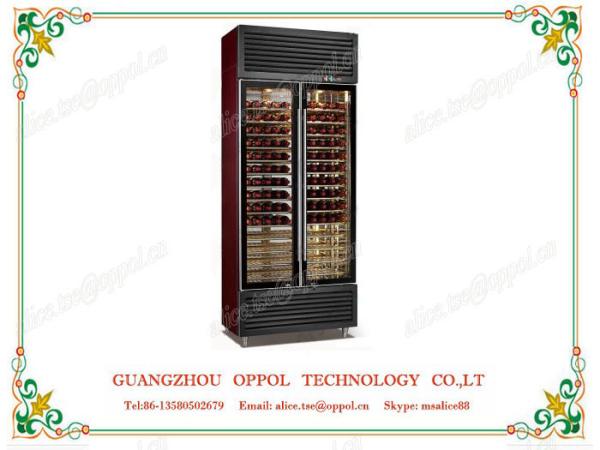 Quality OP-414 Microcomputer Control Multilayer Boards Auto Defrost Wine Display Showcase for sale